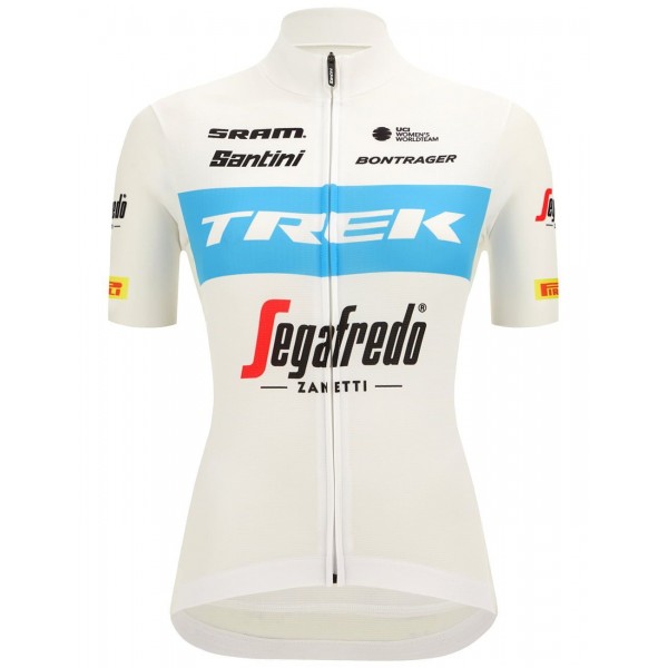 TREK-SEGAFREDO Damen Team 2022 Radtrikot kurzarm (langer Reißverschluss)-Radsport-Profi-Team