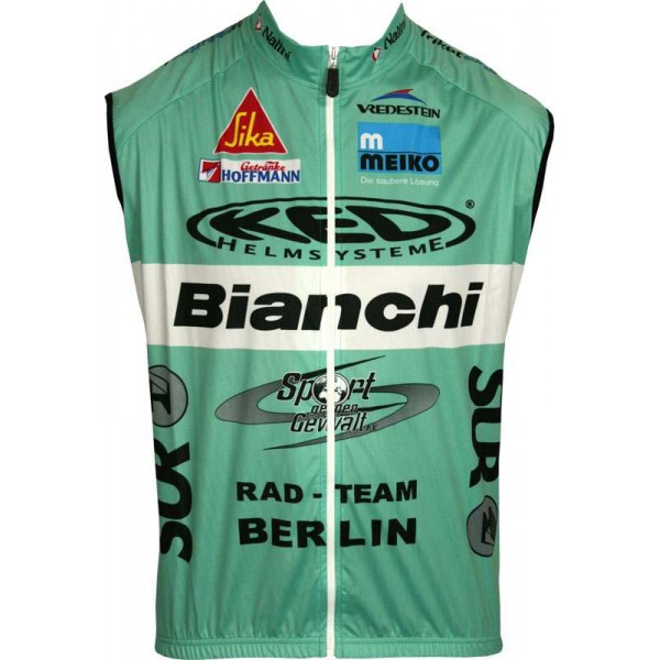 BIANCHI BERLIN Wind-Weste Radsport-Profi-Team